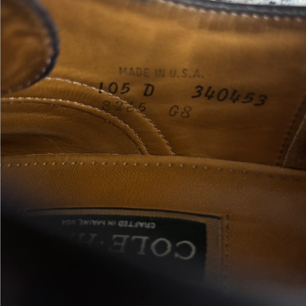 COLE HAAN "USA MADE" OXFORDS 10.5 D - Picture 9 of 10